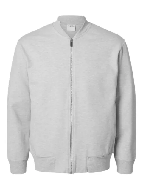 SELECTED zip-up bomber jacket