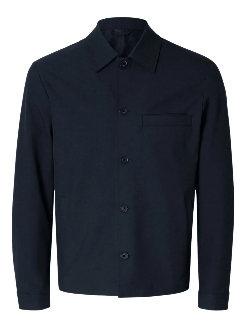Selected Femme long-sleeved shirt | Blue | Image 1