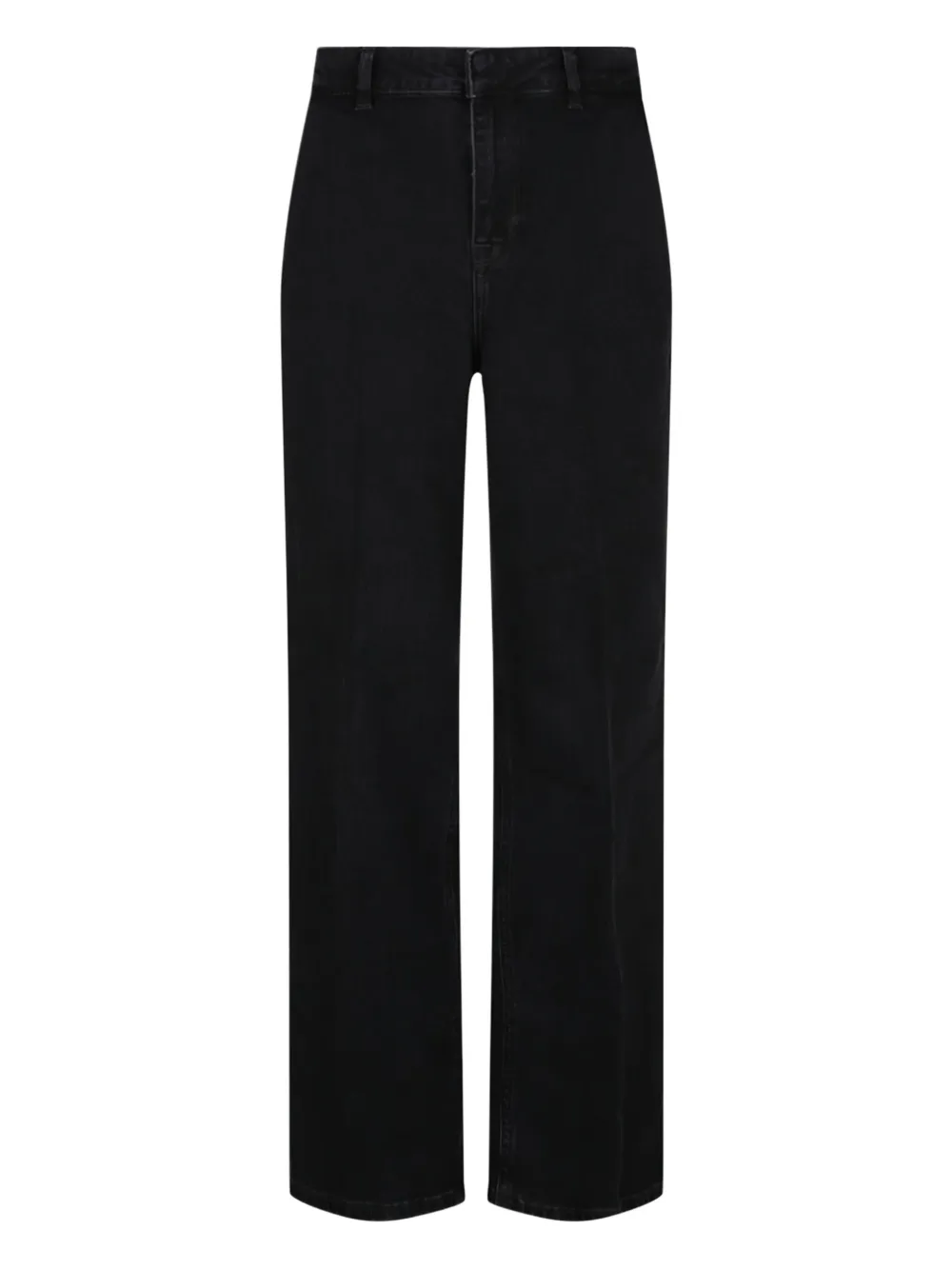 Selected Femme Straight broek Zwart