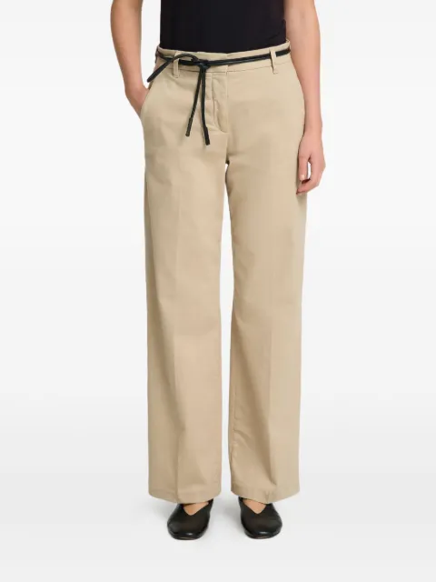 SELECTED belt-loop trousers
