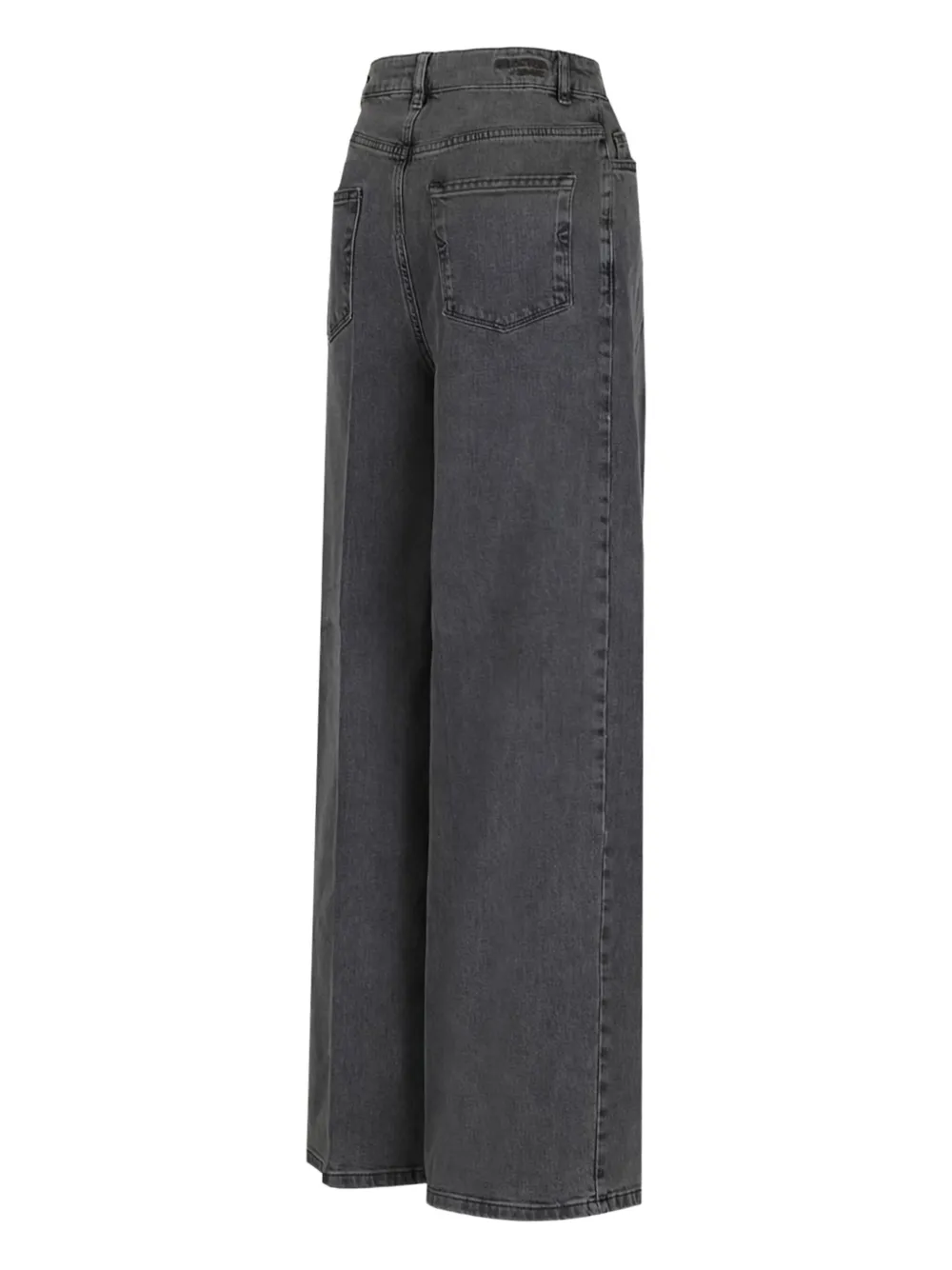 Selected Femme Straight broek Grijs