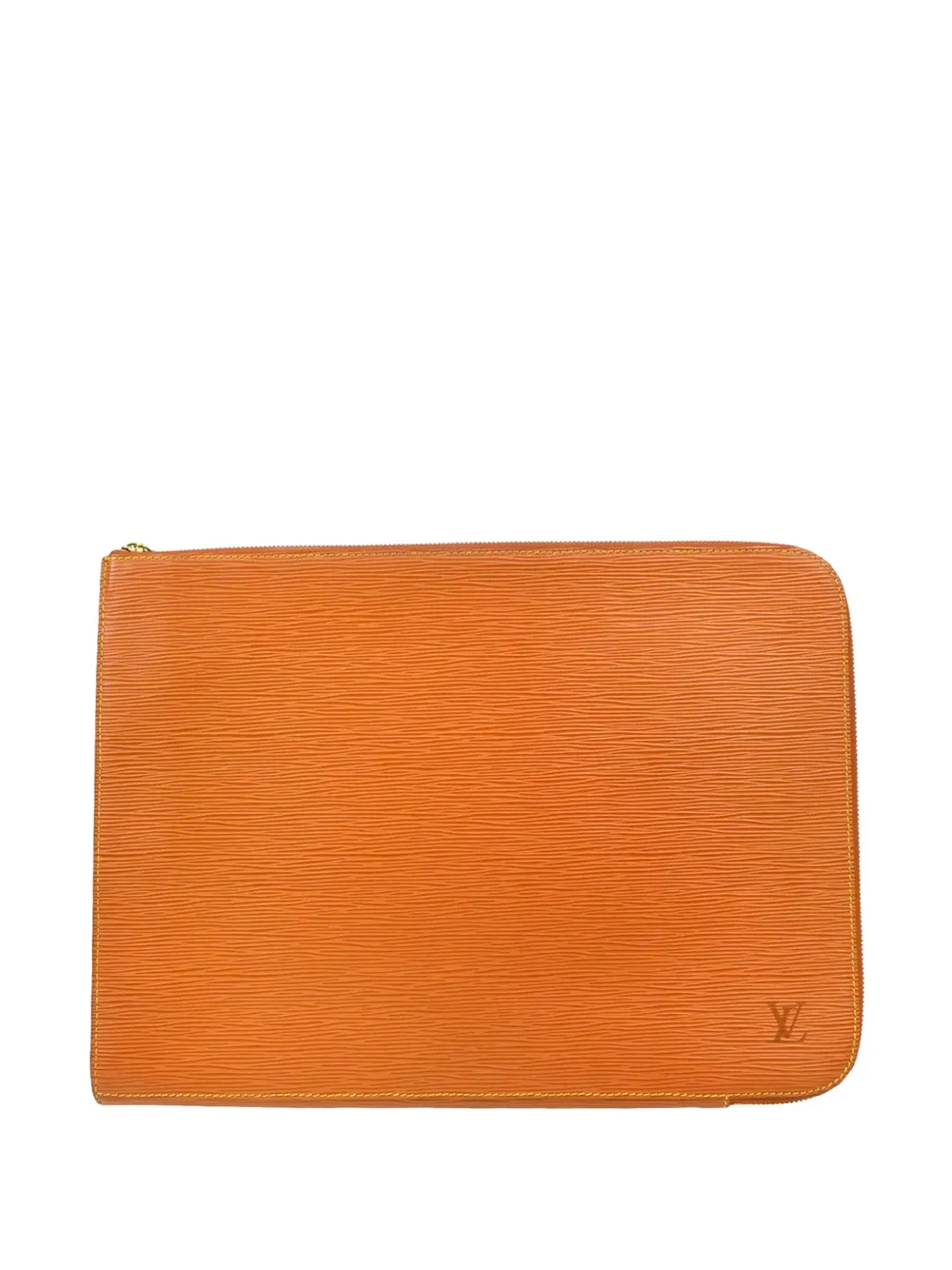 Louis Vuitton Pre-Owned 1998 エピ 38 クラッチバッグ - オレンジ Louis Vuitton Pre-Owned 1998 エピ 38 クラッチバッグ - オレンジ