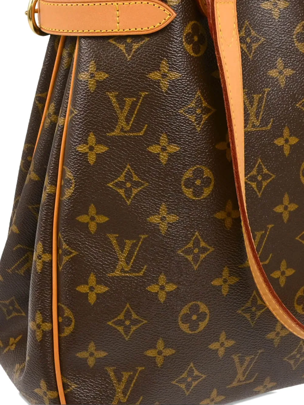 Pre-owned Louis Vuitton 2005 Batignolles Vertical Tote Bag In Brown