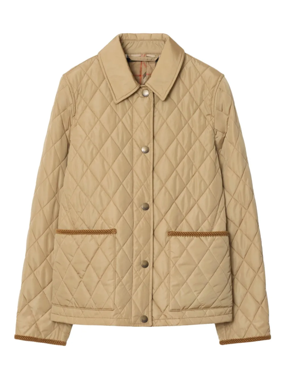 Burberry quilted jacket | Brown | Image 1