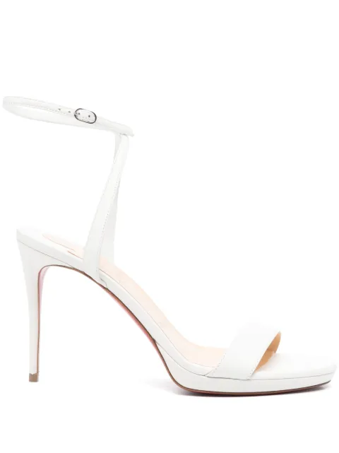 Christian Louboutin 100mm Loubi Queen heeled sandals
