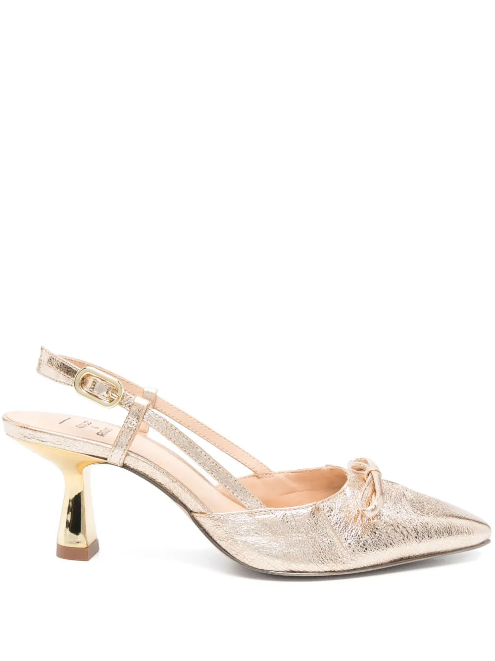 Gold & Rouge 60mm Azalea pumps
