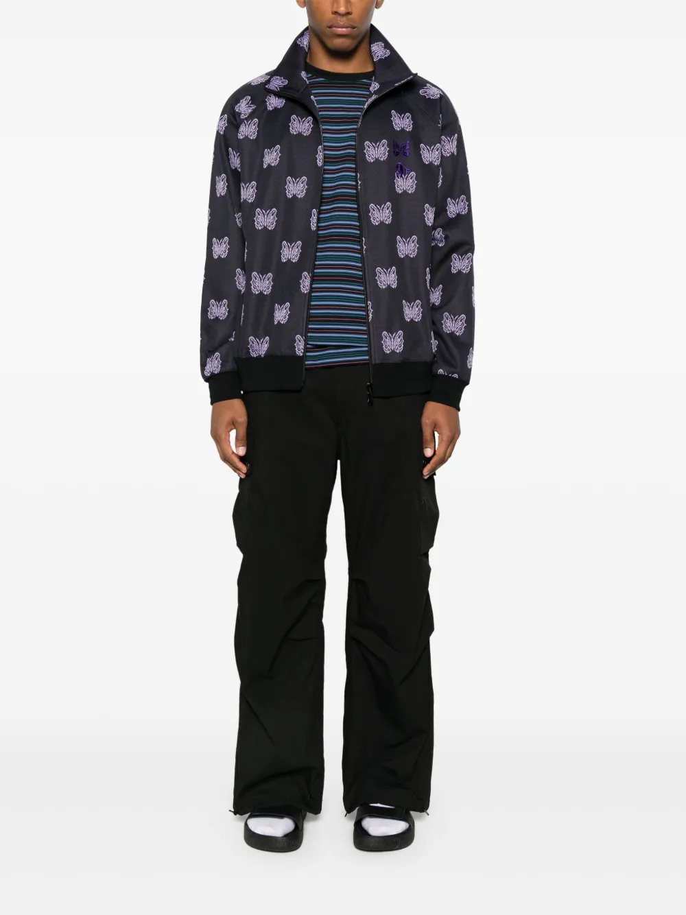Needles straight-leg trousers - Zwart
