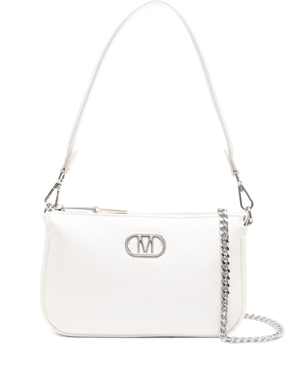 Marc Ellis Agata logo-plaque chain shoulder bag | Neutrals | Image 1