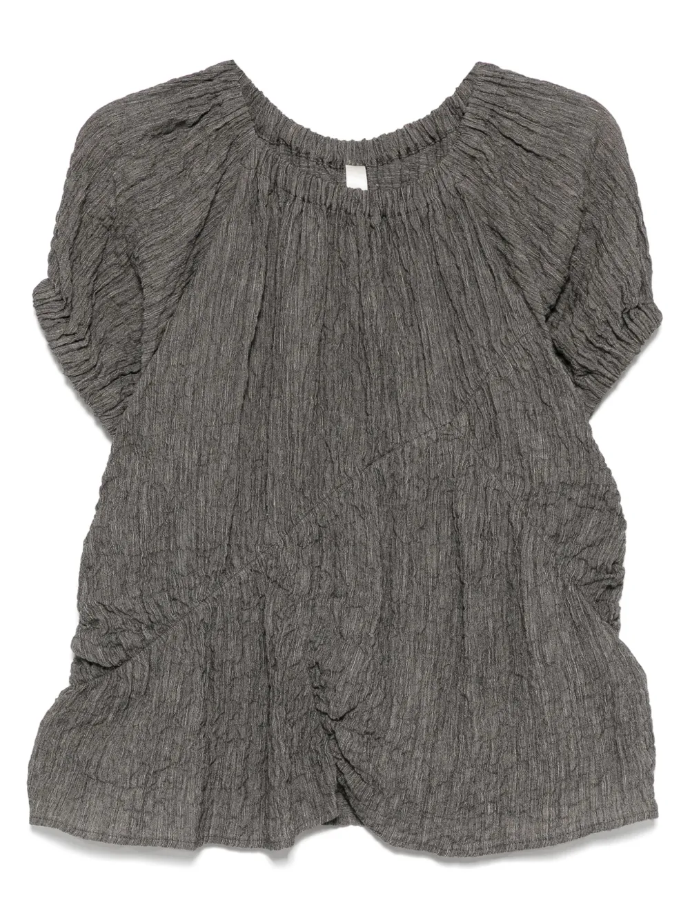 shirred top