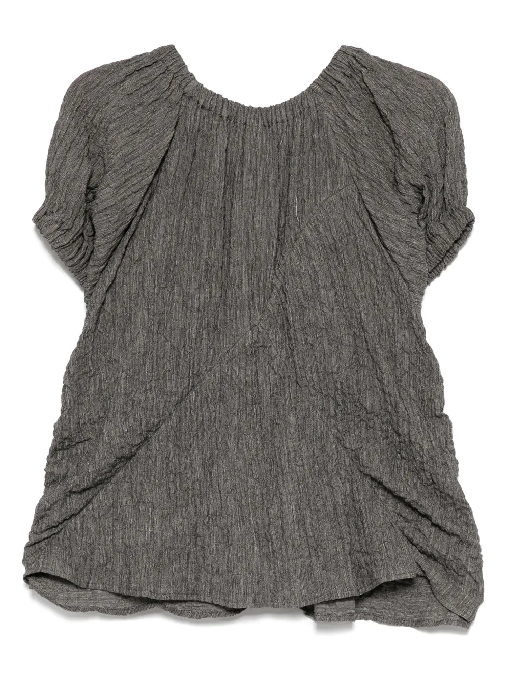 Lauren Manoogian shirred top - Grijs