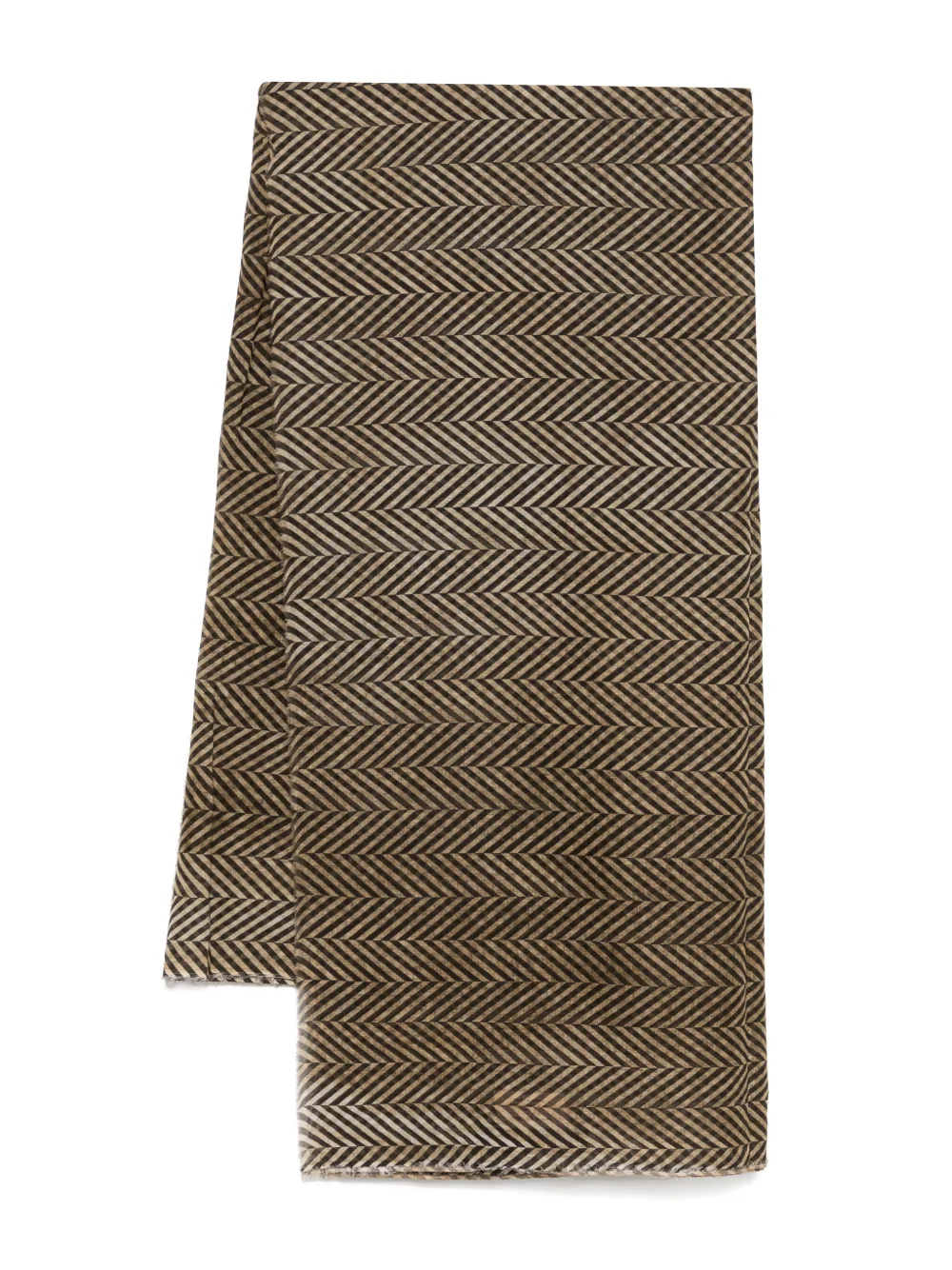 Uma Wang patterned scarf | Neutrals | Image 1