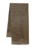 Uma Wang patterned scarf - Neutrals