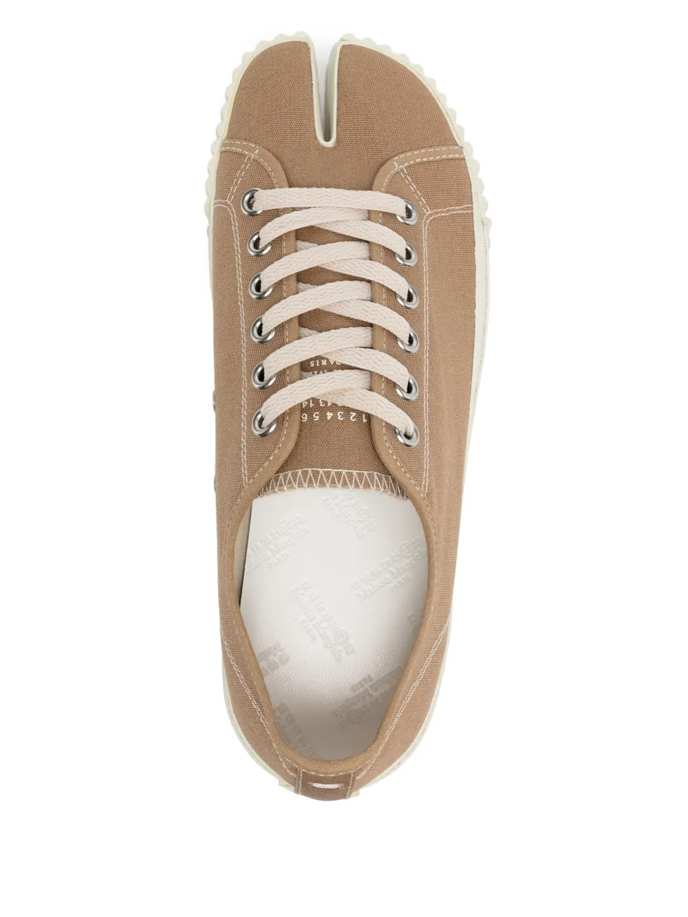Maison Margiela Tabi low-top trainers Brown