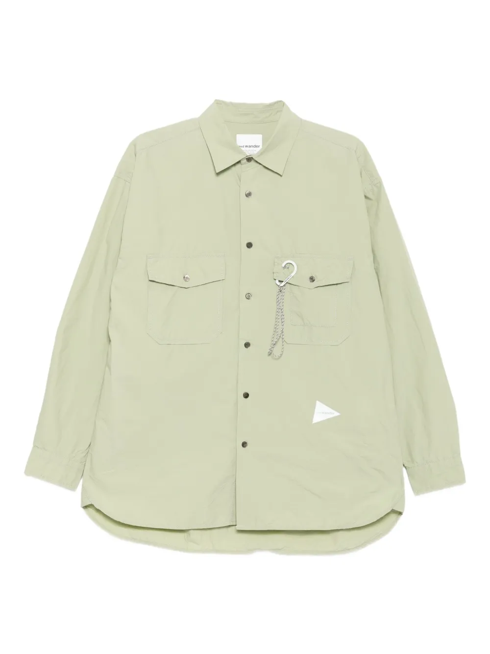 And Wander Overhemd met print Groen