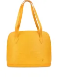 Louis Vuitton Pre-Owned textured leather tote bag - Yellow