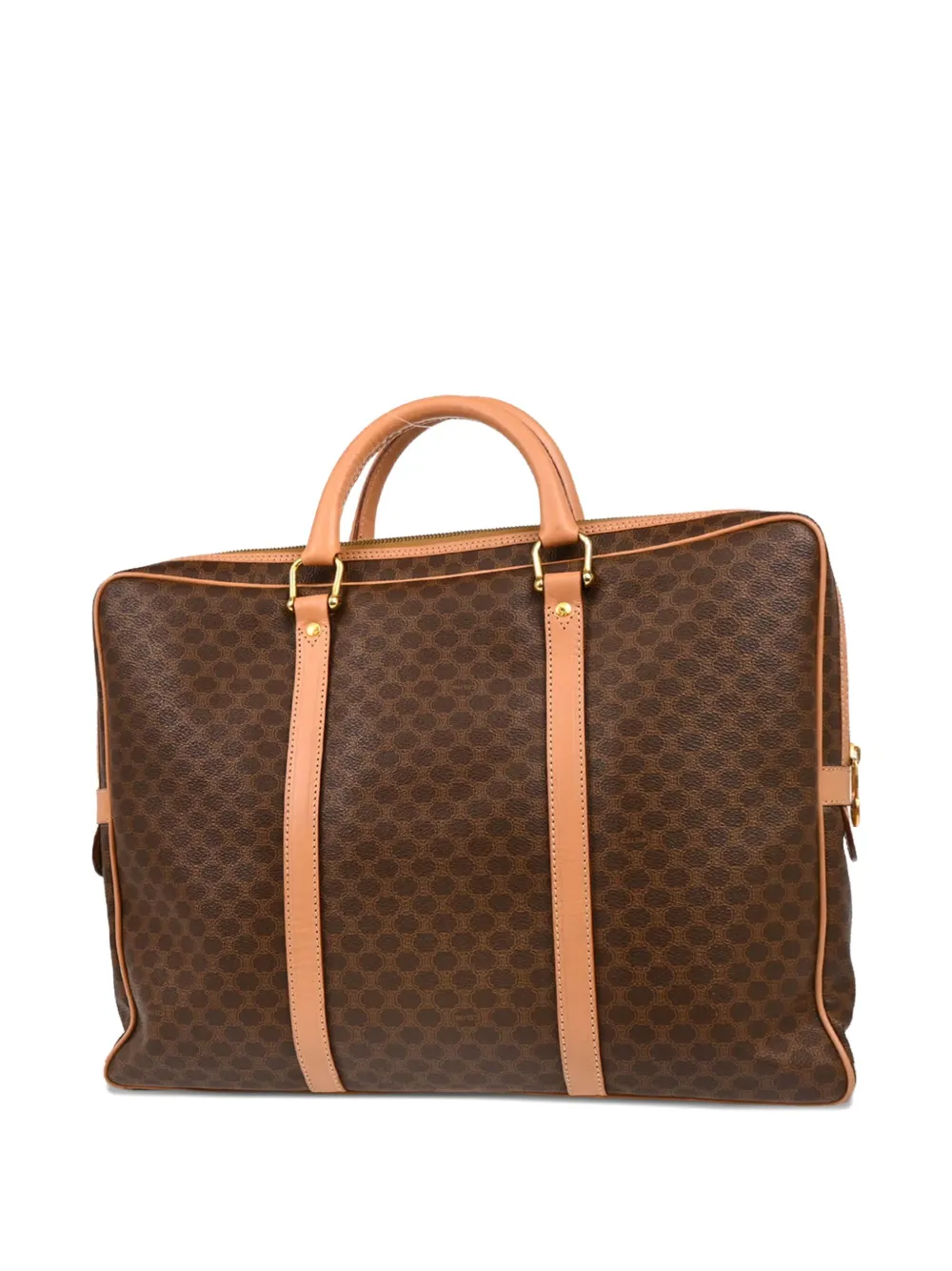 Céline Pre-Owned monogrammed leather weekender bag | Pre-Owned | Image 2