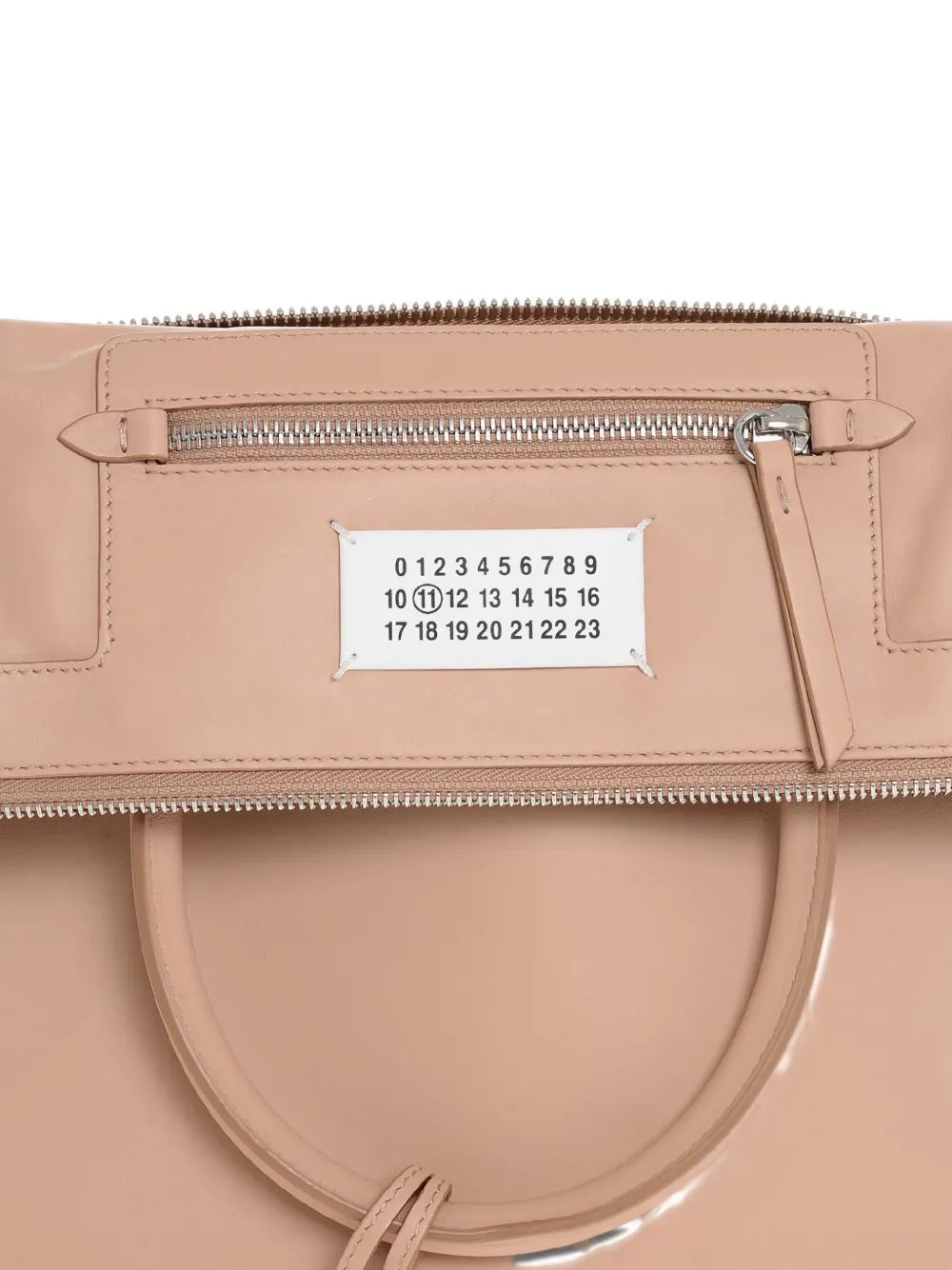 Maison Margiela Leren shopper Roze