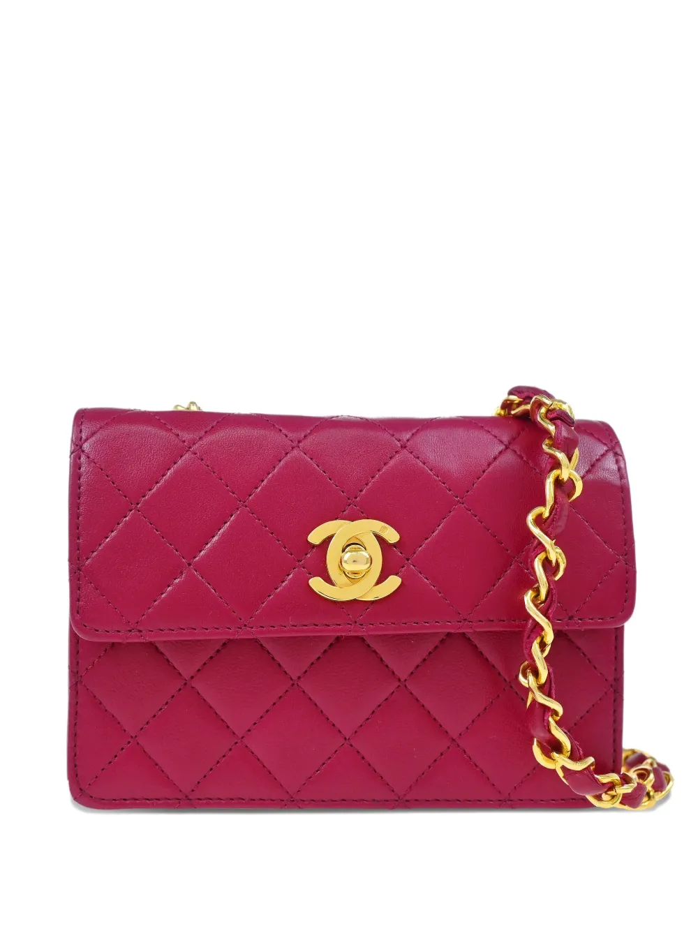 CHANEL Pre-Owned Gesteppte Schultertasche | Violett | Image 1