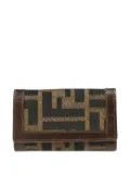 Fendi Pre-Owned 1990-2000s Zucca-pattern key case - Brown