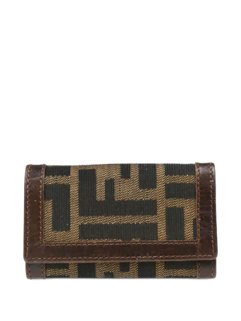 Fendi Pre-Owned 1990-2000s Zucca-pattern key case