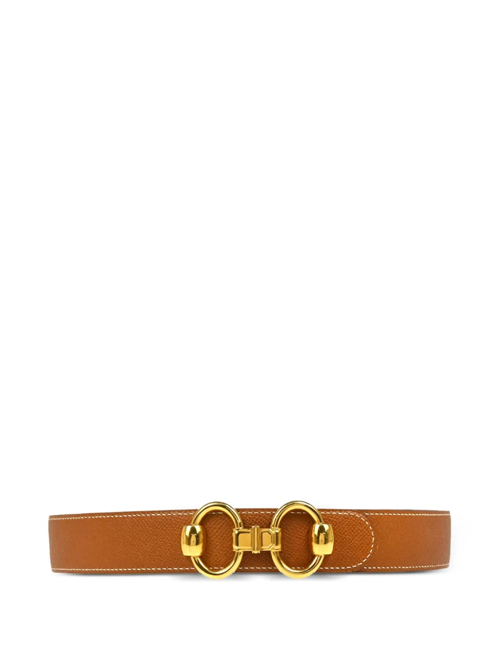 Hermès Pre-Owned 1996 Courchevel belt | Brown | Image 1
