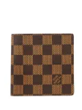 Louis Vuitton Pre-Owned checkered canvas wallet - Brown