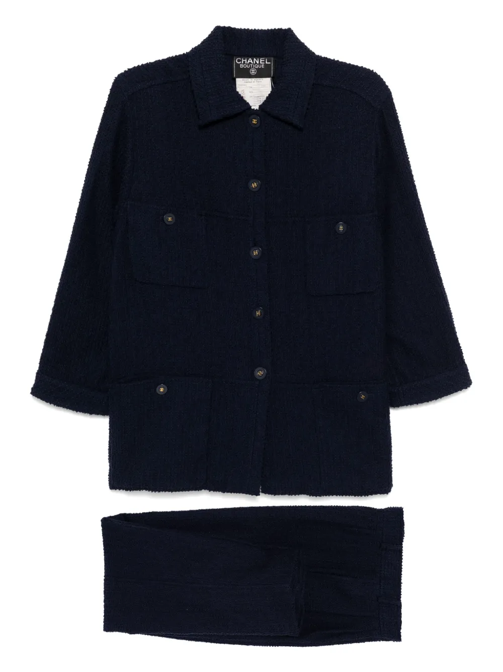 CHANEL Pre-Owned 1994 set-up suit | Blue | Image 1