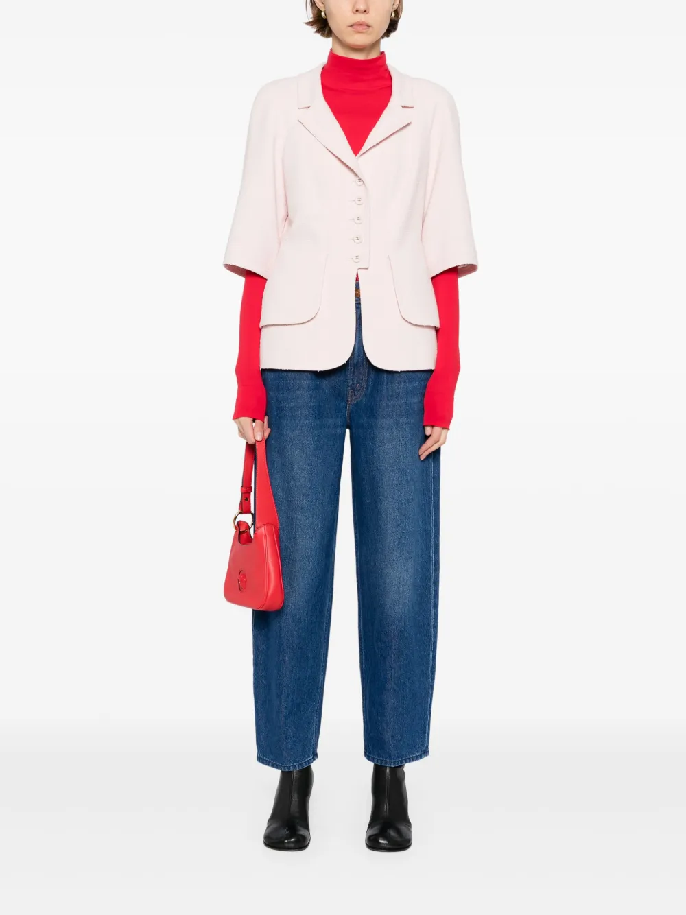 CHANEL Pre-Owned 2007 single-breasted jacket | Image 2