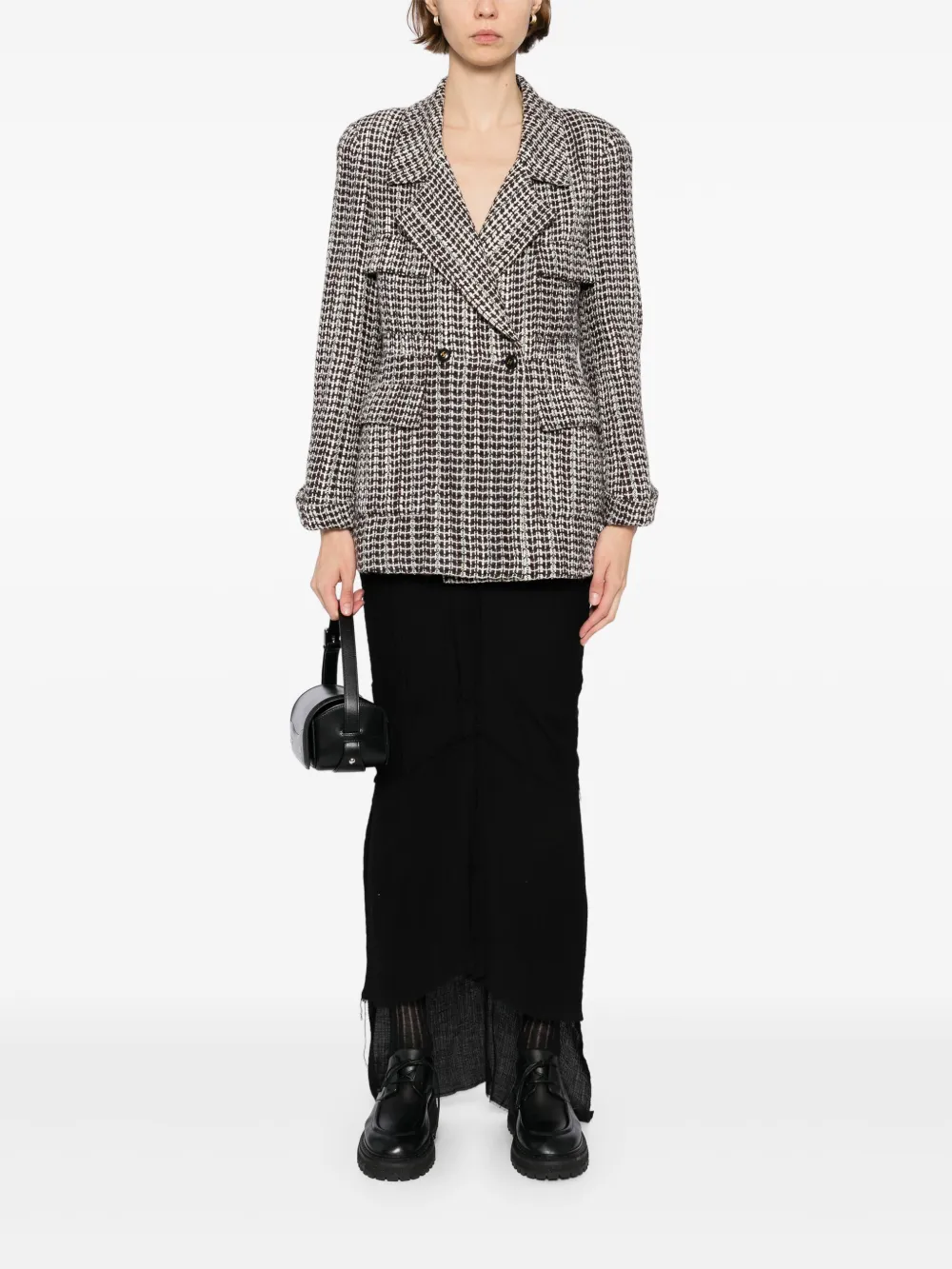 CHANEL Pre-Owned 2001 double-breasted jacket | Image 2