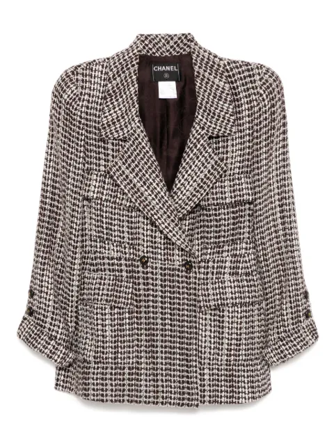 CHANEL Pre-Owned 2001 double-breasted jacket