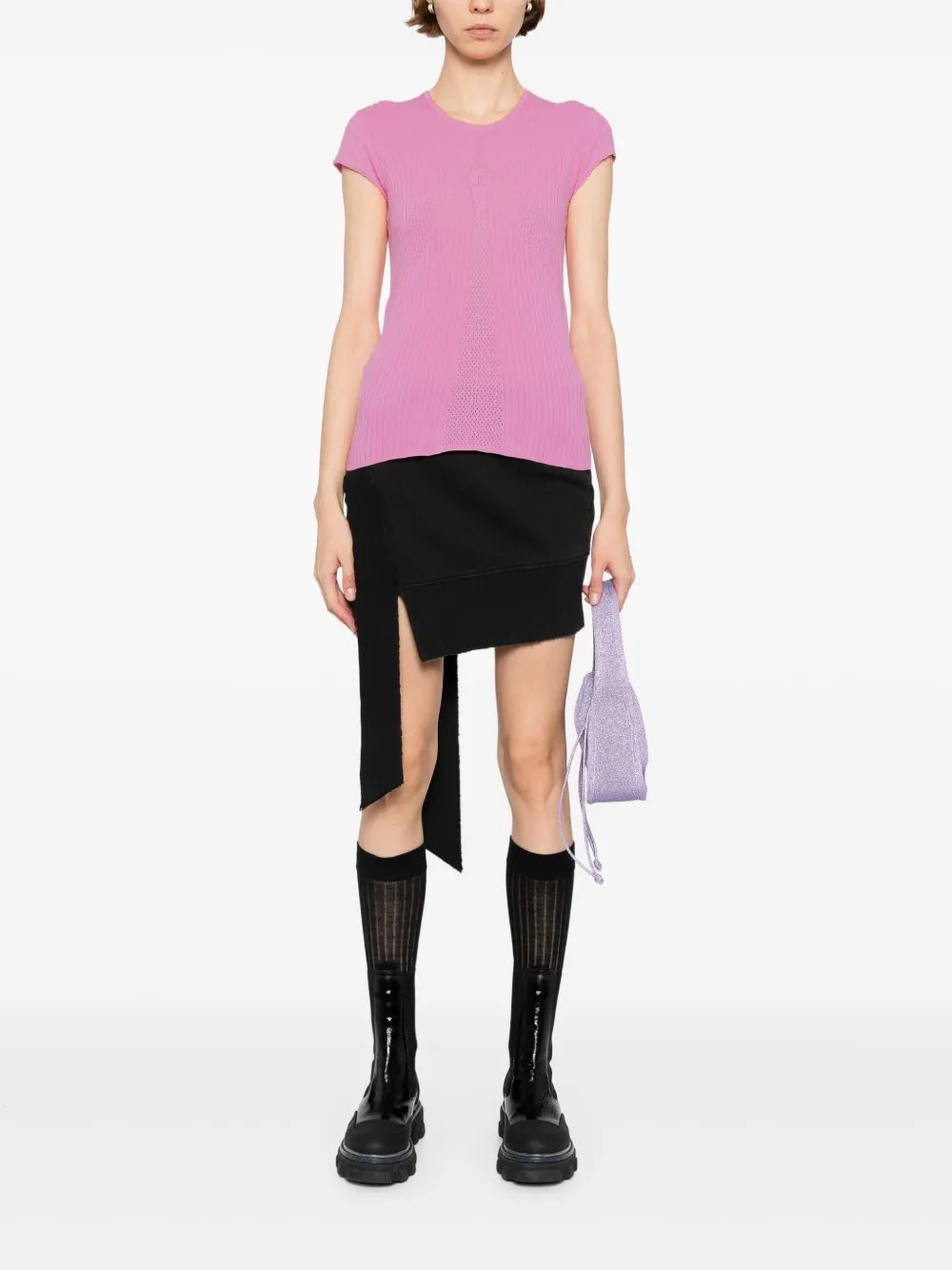 CHANEL Pre-Owned 2004 short-sleeved top | Image 2