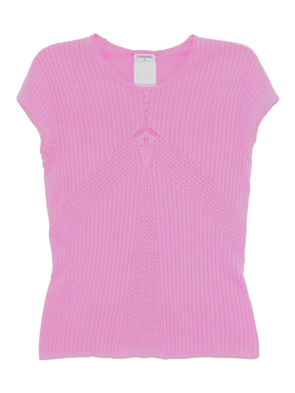 CHANEL Pre-Owned 2004 short-sleeved top | Pink | Image 1