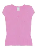 CHANEL Pre-Owned 2004 short-sleeved top - Pink