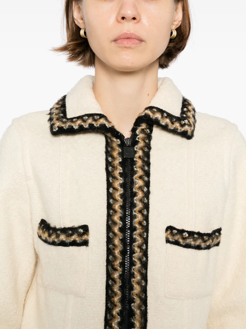 Pre-owned Chanel 2006 Zip-up Jacket