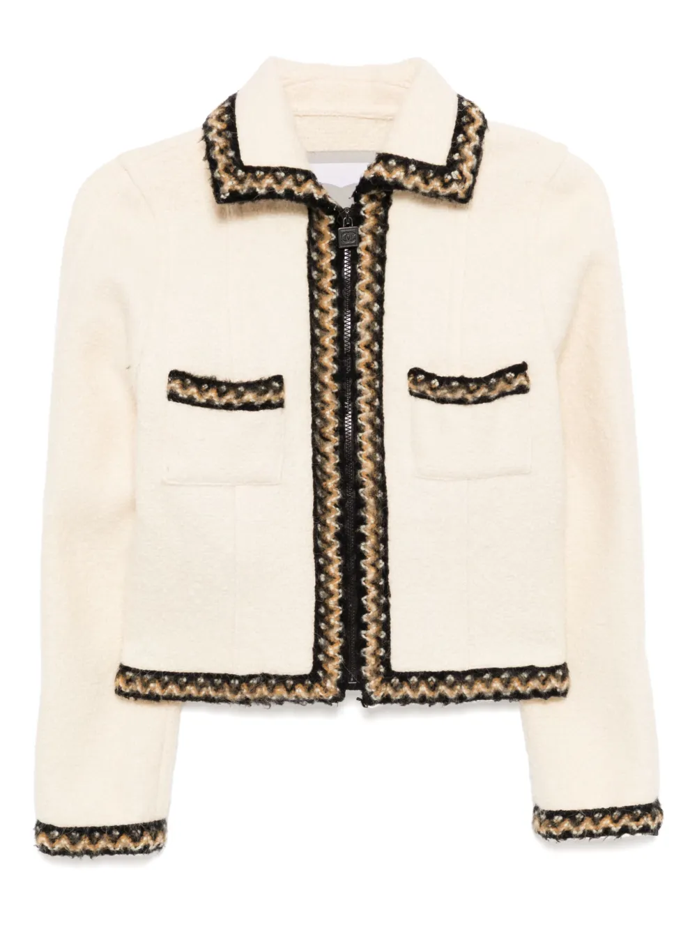 CHANEL Pre-Owned veste zippée (2006) | blanc | Image 1