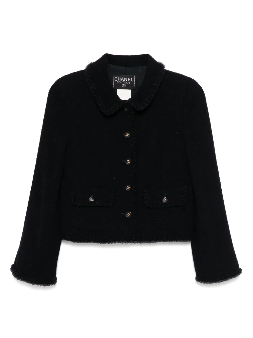 CHANEL Pre-Owned chamarra con botones 1995 | negro | Image 1