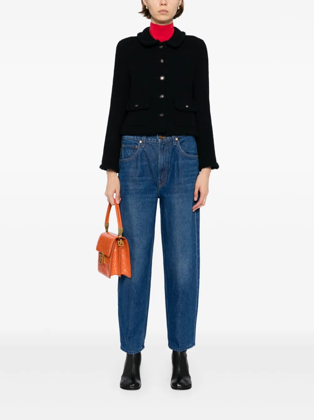CHANEL Pre-Owned chamarra con botones 1995 | Image 2
