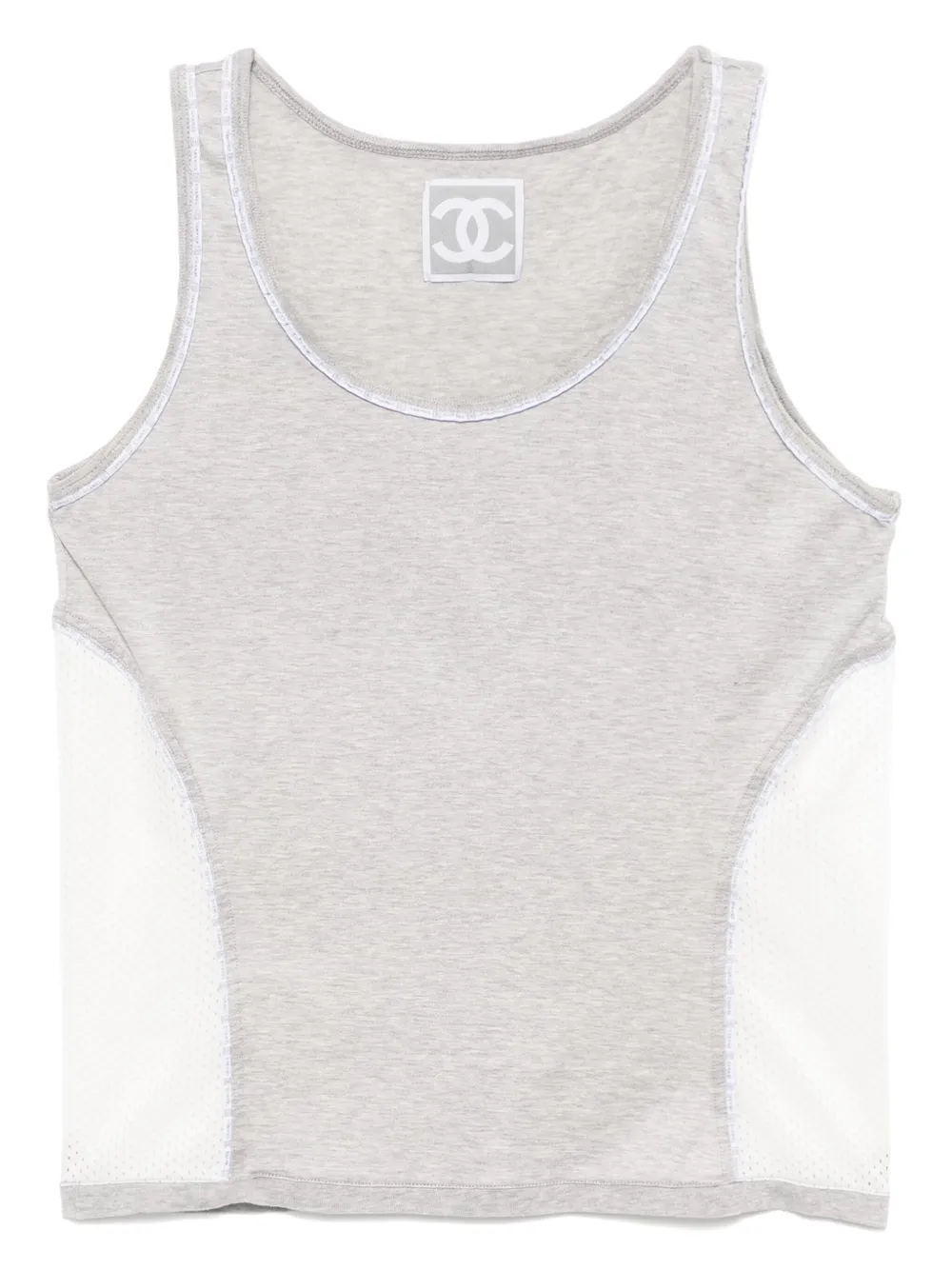 CHANEL Pre-Owned 2004 sport-line top | Grey | Image 1