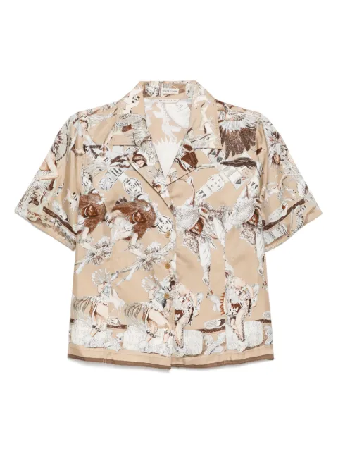 Hermès Pre-Owned 1900-2000s short-sleeved shirt