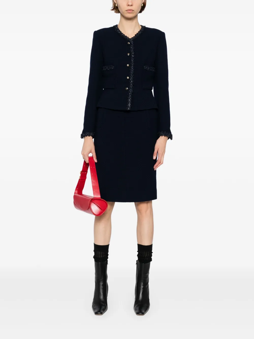 CHANEL Pre-Owned 1995 set-up suit | Image 2