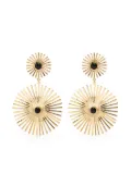 Twist & Tango drop-design earrings - Gold