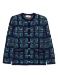Saint Laurent Pre-Owned 1990-2000s cardigan - Blue