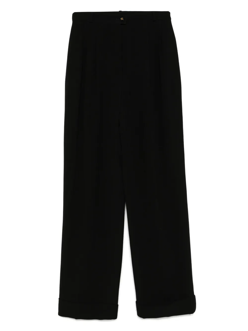 CHANEL Pre-Owned 1995 ストレートパンツ | ブラック | Image 1