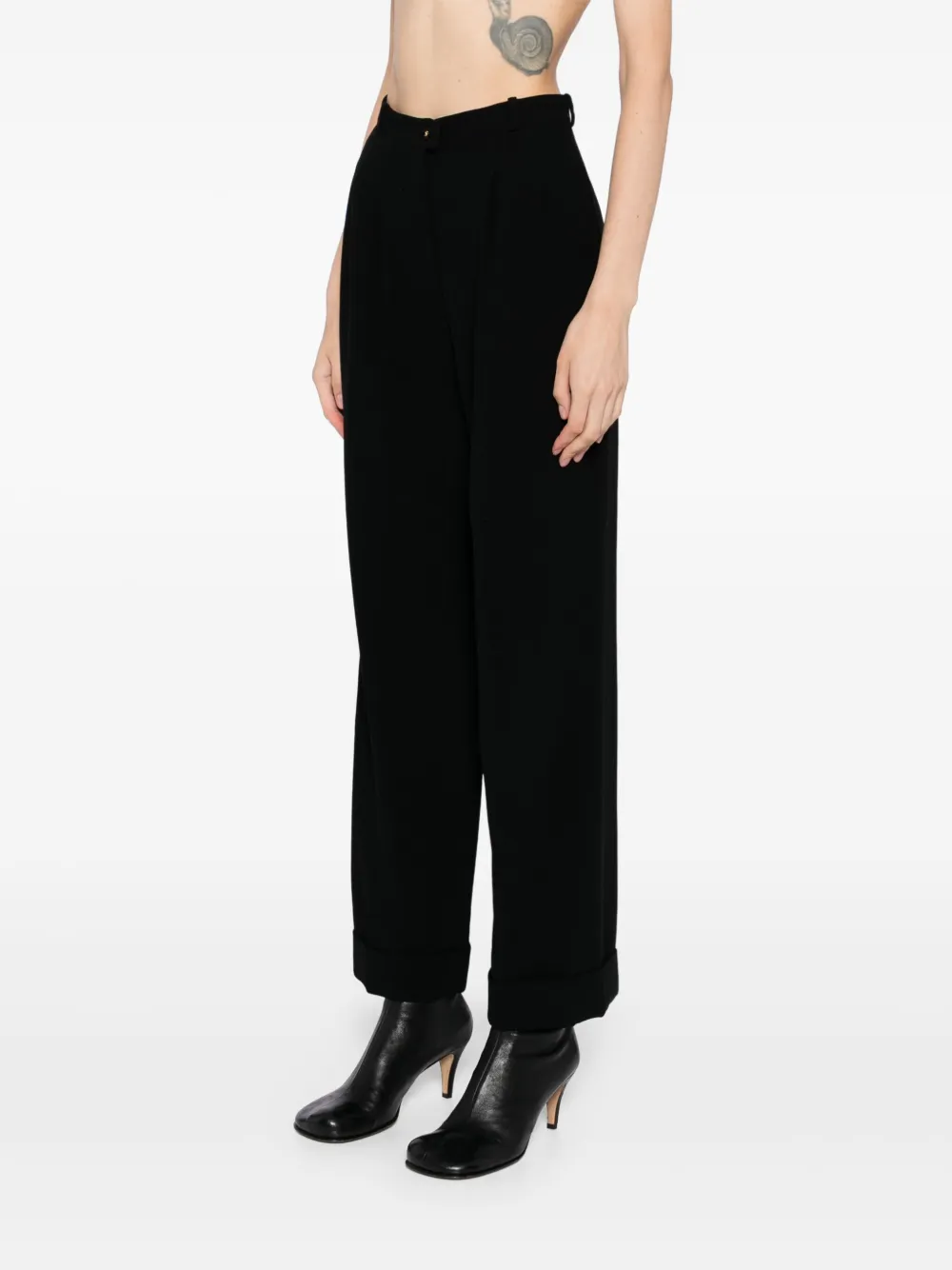 Pre-owned Chanel 1995 Straight-leg Trousers