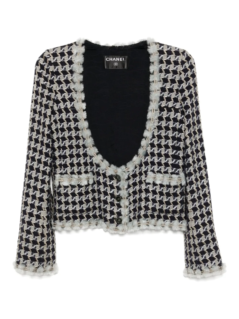 CHANEL Pre-Owned 2005 single-breasted jacket | Blue | Image 1
