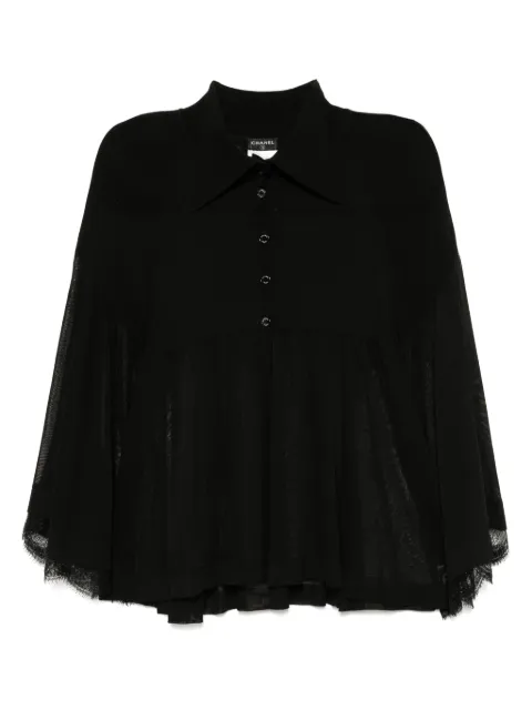 CHANEL Pre-Owned 2007 long-sleeved top