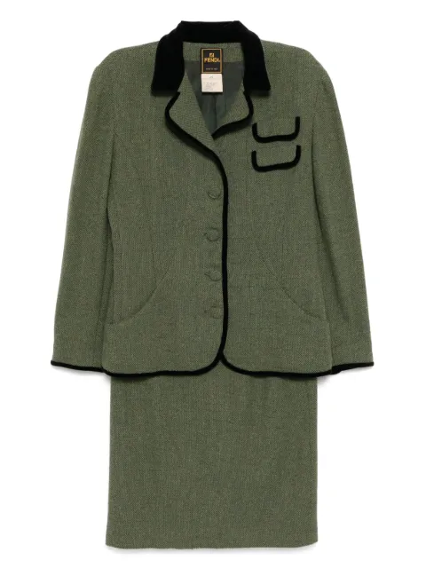 Fendi Pre-Owned 1990-2000s setup suit