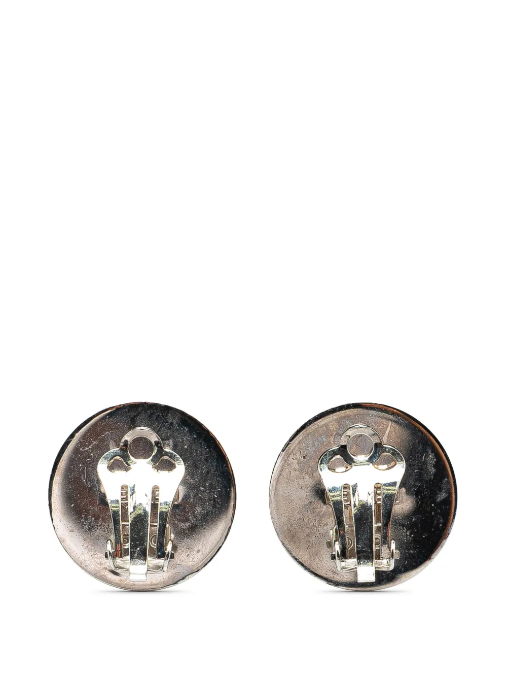 Hermès Pre-Owned aretes de clip Cloisonne con detalles esmaltados del siglo XX | Image 2