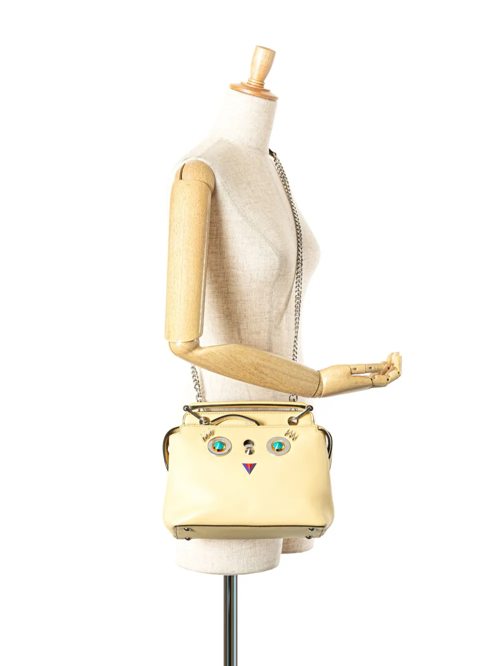 Fendi Pre-Owned bolsa satchel Hypnotyes Dotcom Click pequeña de piel 2010-2024 | Estilos de archivo | Image 2