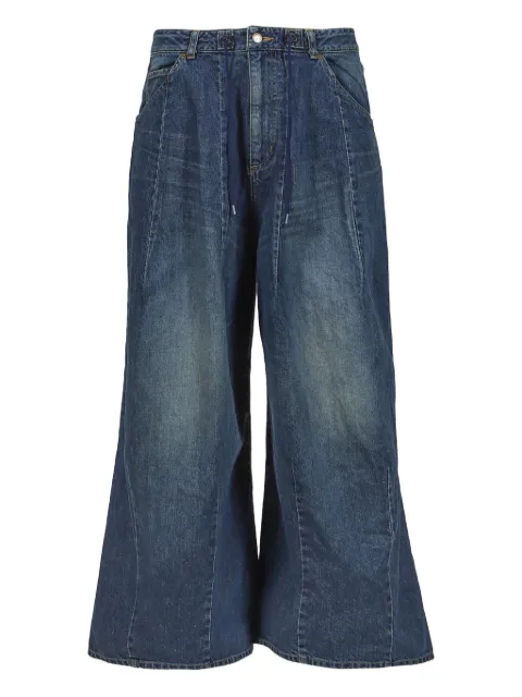Needles seam-detail jeans